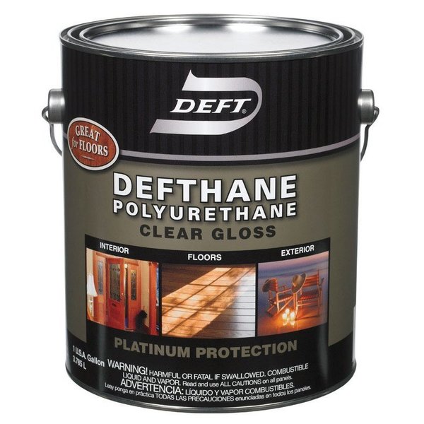 Deft Gloss Clear Oil-Based Polyurethane 1 gal DFT20/01